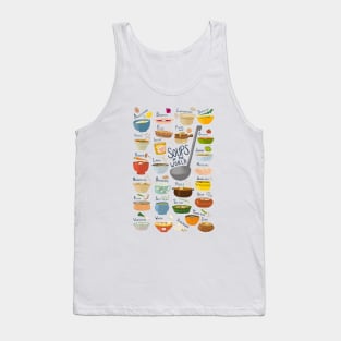 Soups of the World A-Z Tank Top